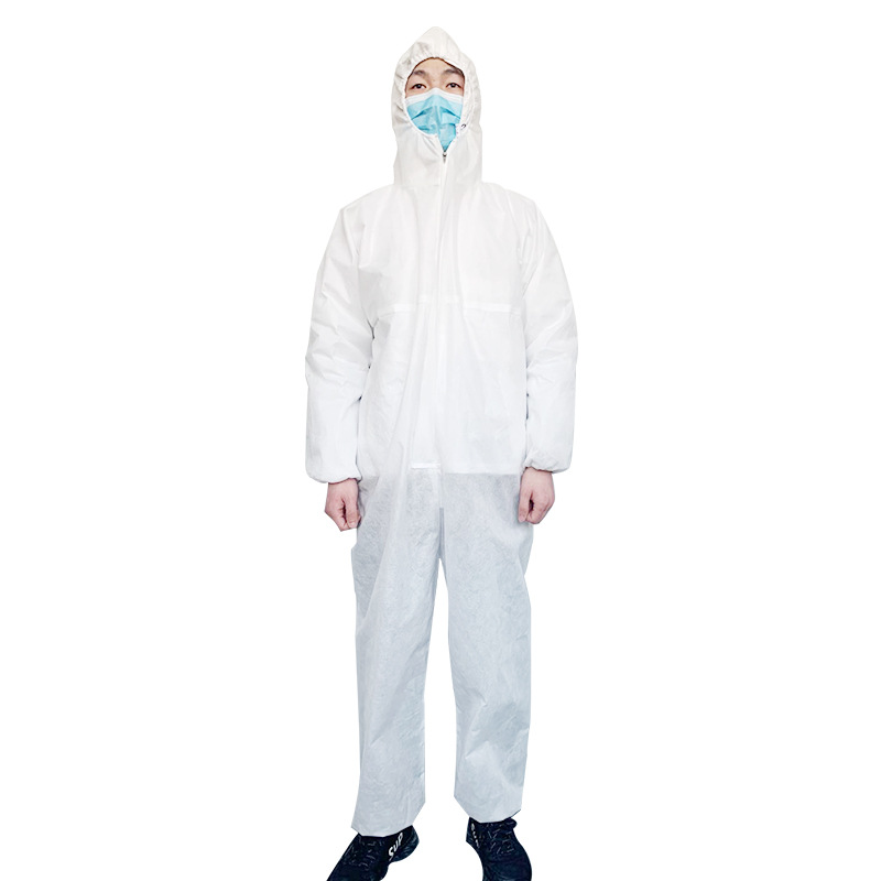 full body disposable Isolation suit clothing