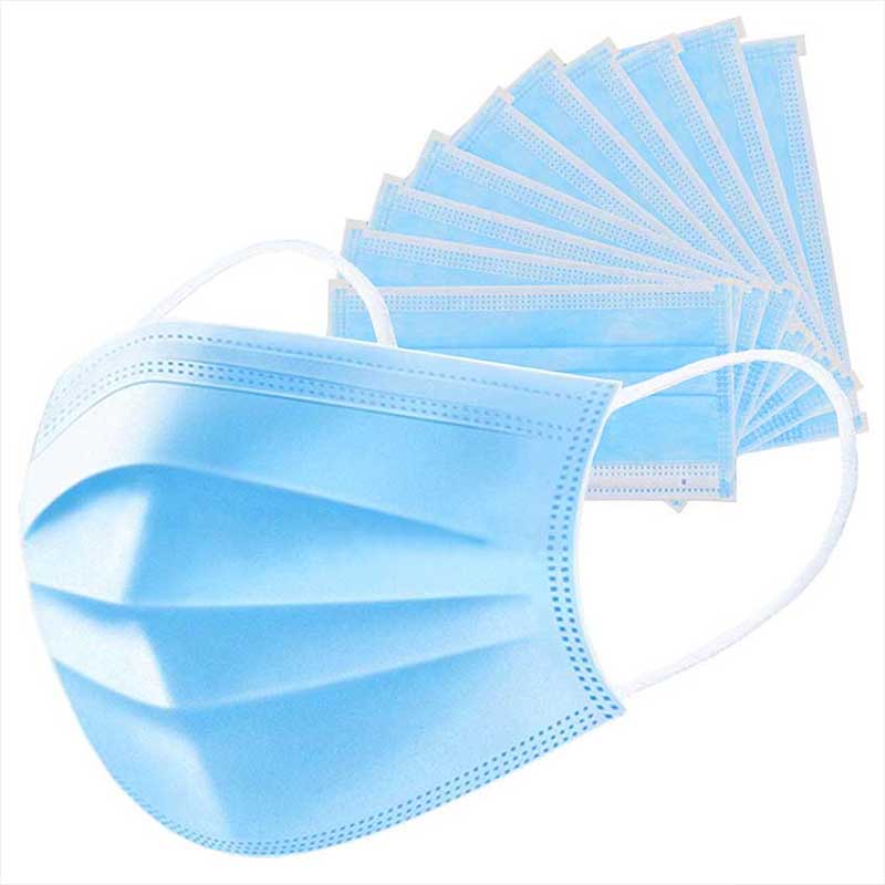 FDA CE Disposable Face Mask - 3Ply Masks with Comfortable Earloop Hot sale products